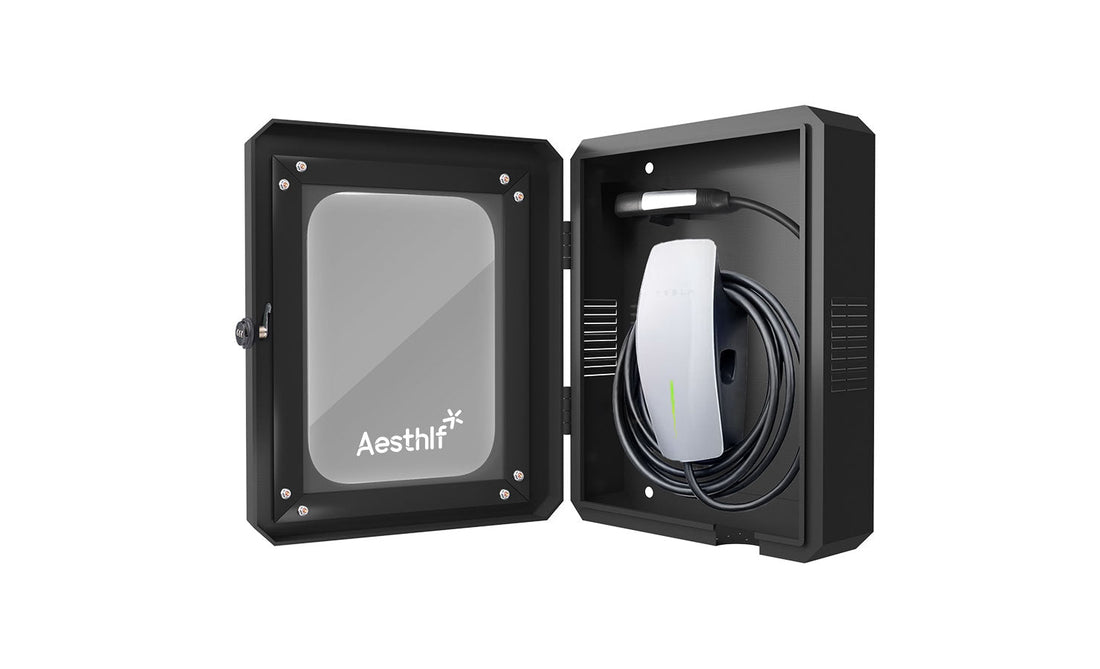 How to install Outdoor EV Charger Enclosure Protect Lock Box