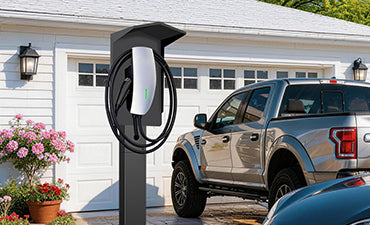 Outdoor EV Charger Pedestal